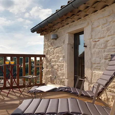 לינה וארוחת בוקר La Maison Du Passage - - Premium, Spa, Piscine Et Restaurant Martignargues